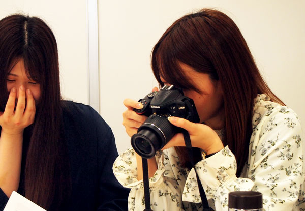 訓練内容業種への職場見学の写真